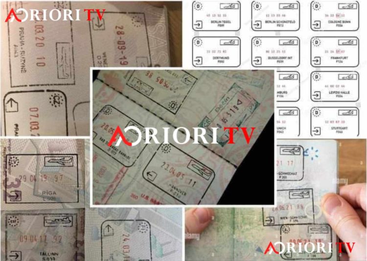 ძალიან ხშირად იდება კითხვები თუ რას ნიშნავს ეს სიმბოლოები/ასოები [→] / [←] პასპორტში, ევროზონაში მოგზაურობისას ჩარტყმულ ბეჭედზე