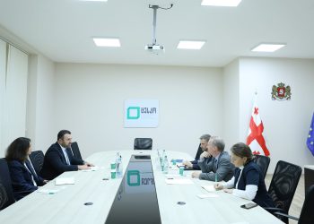 26 ოქტომბრის არჩევნები განიხილეს გიორგი კალანდარიშვილმა და კრის ალანმა ცესკოში გამართულ შეხვედრაზე