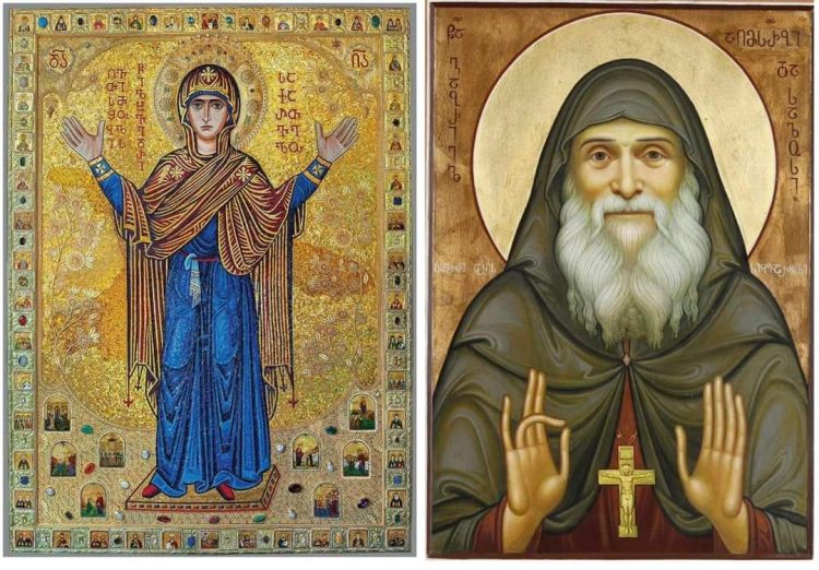 ბარიში, მამა გაბრიელის წმინდა ნაწილები და ღვთისმშობლის ხატი ჩამობრძანდება