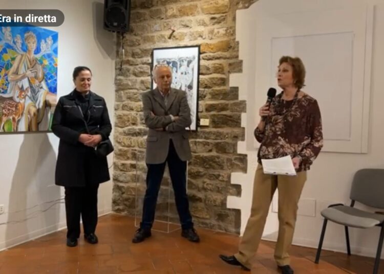 ფლორენციაში, დანტეს სახლში ქართველი ემიგრანტი მხატვრის – ირმა ცინცაძის პერსონალური გამოფენა გაიხსნა